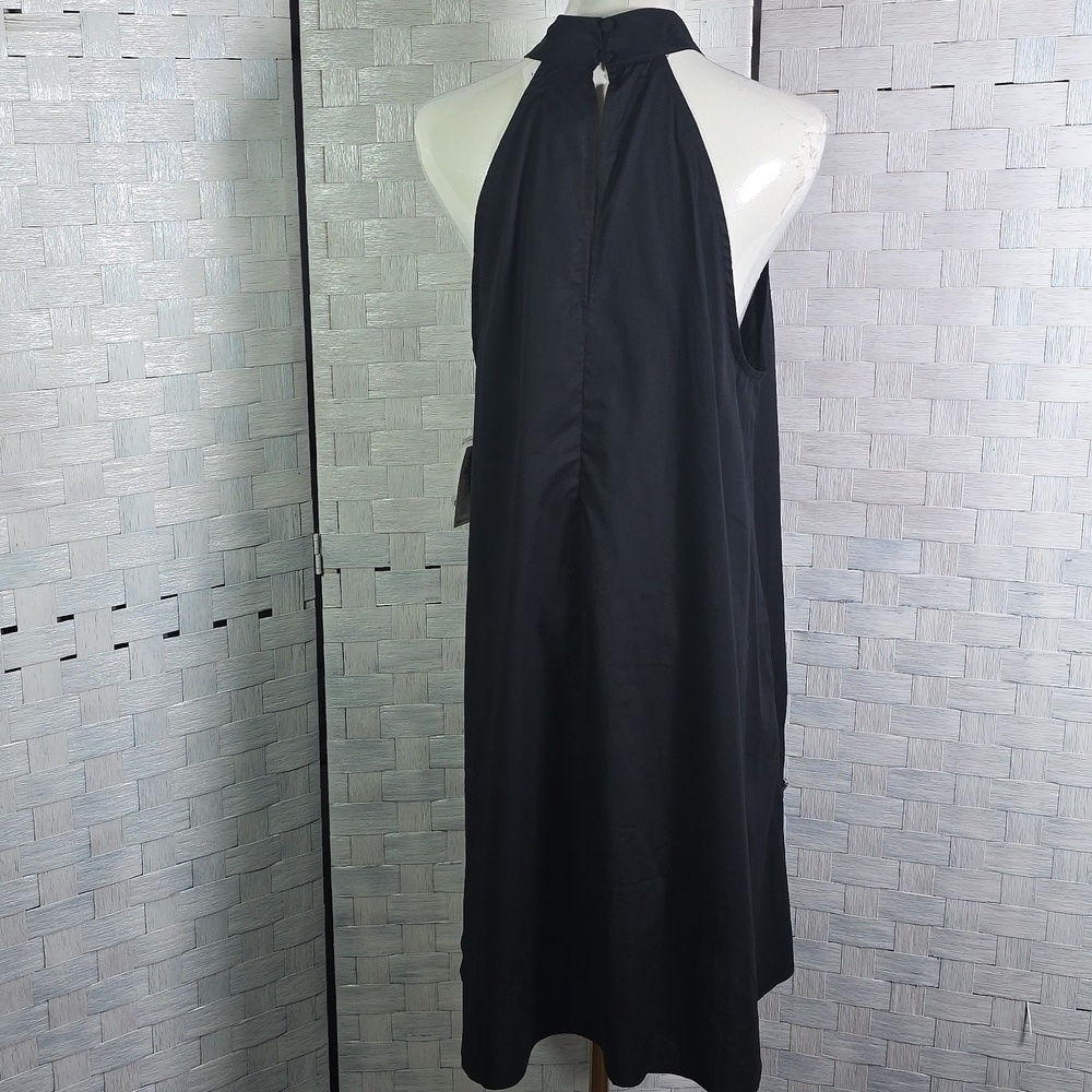 CeCe Black Dress with Elegant Details - Picture 3 of 7